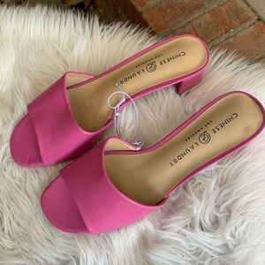 Chinese Laundry Pink Women's Heeled Sandals Size 8.5